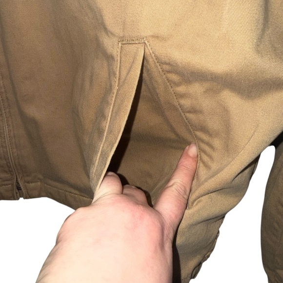 Polo Ralph Lauren Vintage Mens Harrington Classic Jacket Size XXL Tan Cotton - Picture 6 of 16